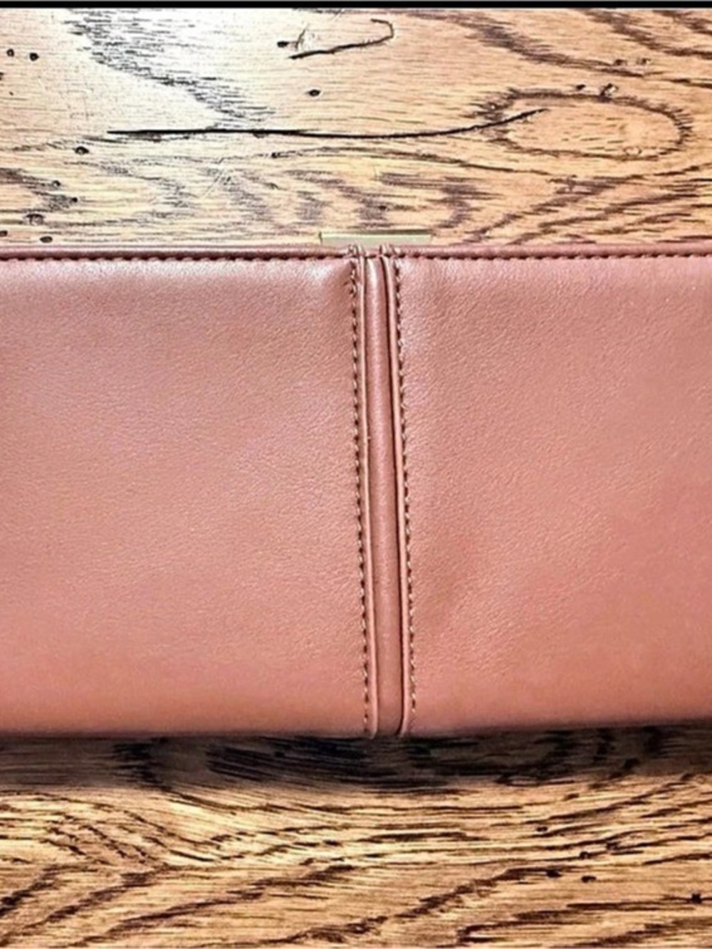 Time and Tru Brown Frame Wallet NWT